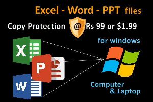 MS Office File Excel Word PPT Copy Protection Software For Windows -ttdsoft