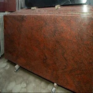 Red Polished Granite Slab