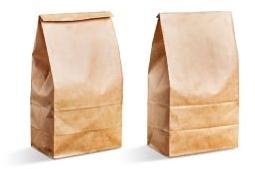 Brown Kraft Paper Grocery Bags