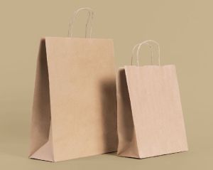 Plain Brown Kraft Paper Bags