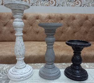 pillar candle stand