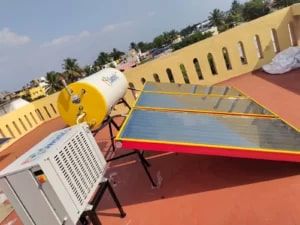 Non Pressurized Solar Heat Pump