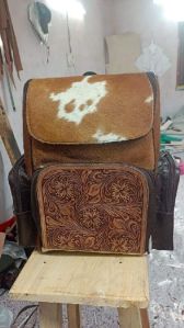 Brown Leather Backpack Bags