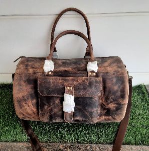 Trendy Leather Travel Bags