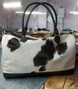 White Leather Travel Bags