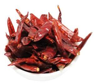 natural dried red chilli