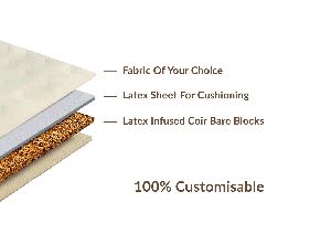 Rubberised Coir Mattress