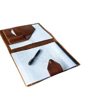 leather notepad