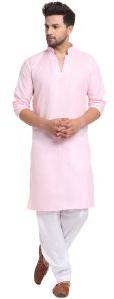 Mens Plain Kurta Salwar Set