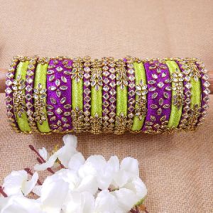 silk thread bangles