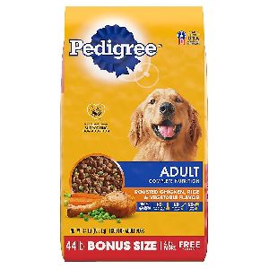 Pedigree Complete Nutrition Adult Dry Dog Food - Chicken, Rice & Vegetables 44lb