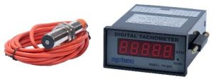 Digital Panel Mount Tachometer with Magnetic Pickup Sensor