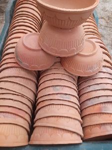 Clay chaat bowl