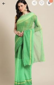 Pollycotton silk sari