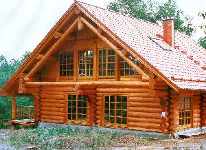 wooden houses