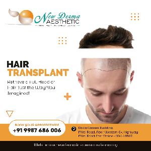 Hair transplant in newderma aesthetic clinic