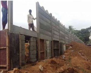 RCC Prestressed Wall