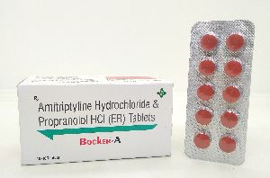 Amitriptyline Hydrochloride 10mg & Propranolol HCL 40 mg (ER) Tablets.