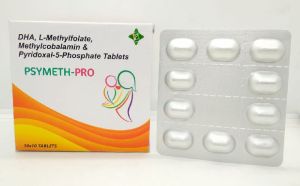 DHA, L-METHYLFOLATE,METHYLCOBALAMIN & PYRIDOXAL 5-PHOSPHATE TABLETS