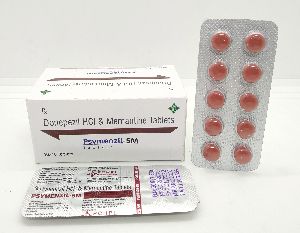 Donepezil Hcl 5 mg & Memantine 10 mg Tablets