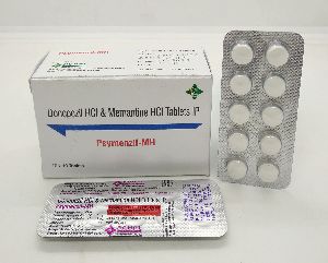 Donepezil Hcl 5 mg & Memantine 5 mg Tablets