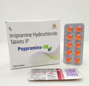 Imipramine Hcl 50 mg Tablets