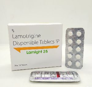 Lamotrigine Dispersible 25 mg Tablets