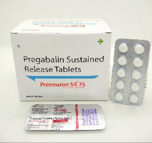 Pregabalin 75 mg SR Tablets