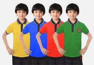 kids collar t-shirts uniform