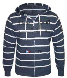 mens zipper sweatshirt stripes