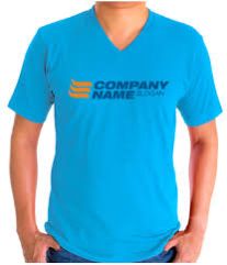 PROMOTIONAL V NECK T SHIRTS