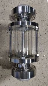 stainless steel sight glass valve