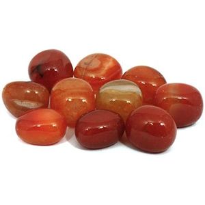 Red Carnelian Polished Pebbles