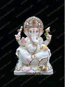 Marble Ganesh Moorti