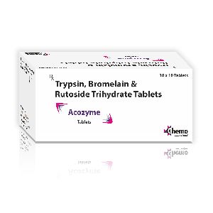 Trypsin,Bromelain & Rutoside,Trihydrate Tablet