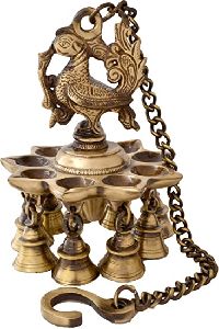 Brass Hanging Diya