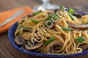 mushroom noodles