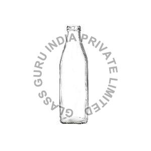 1000ml Square Milk Glass Bottle