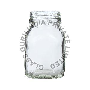 100gm Honey Square Glass Jar
