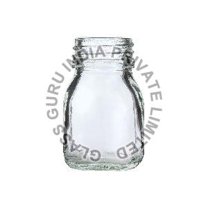 25gm Honey Square Glass Jar