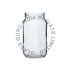 500gm Honey Round Glass Jar