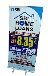 SBI Home Loan Roll Up Standee