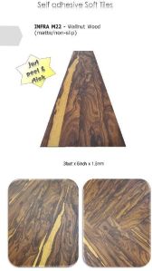 Walnut Wood Vinyl Flooring Sheets