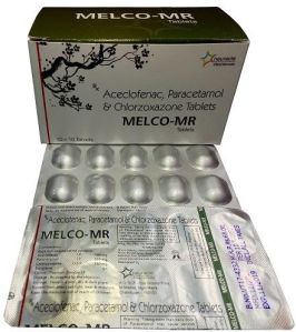 aceclofenac paracetamol chlorzoxazone tablets