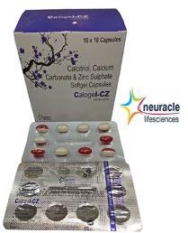 Calcium softgel capsules