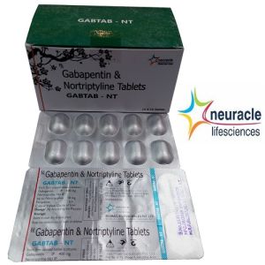 Gabapentin and Nortriptyline Tablets