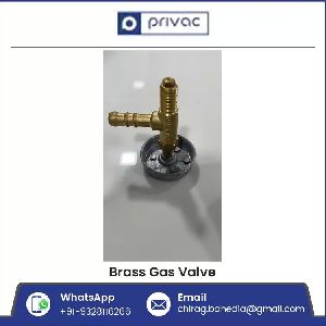 Brass Gas Burner Valve with Air Release Jet