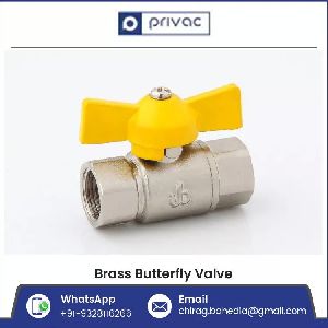 Brass Butterfly Handle Valve