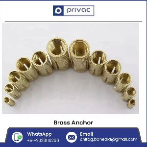M6 Brass Drop In Anchors