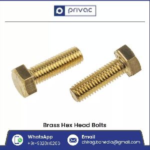 Full Thread Brass Hex Head Bolts